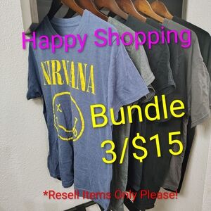 Bundle And SAVE! 3/$15 Resell Items